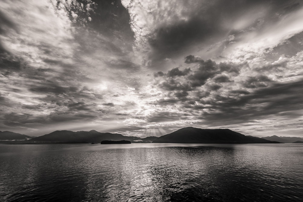 Morning Light, Inside Passage, British Columbia