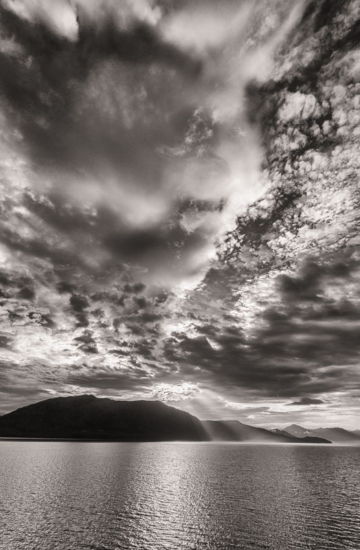 Morning, Inside Passage, British Columbia