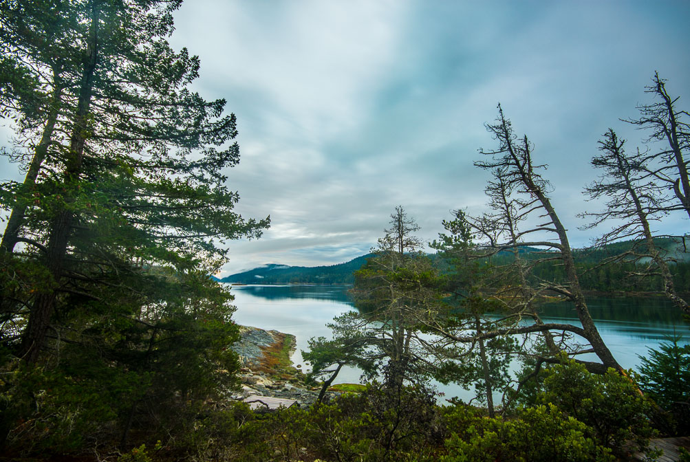 Campsite at Hare Point, Malaspina Inlet