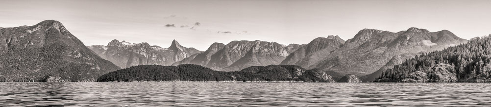 Panorama of Desolation Sound