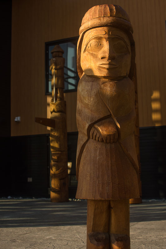 Tla’amin Nation Totem, BC